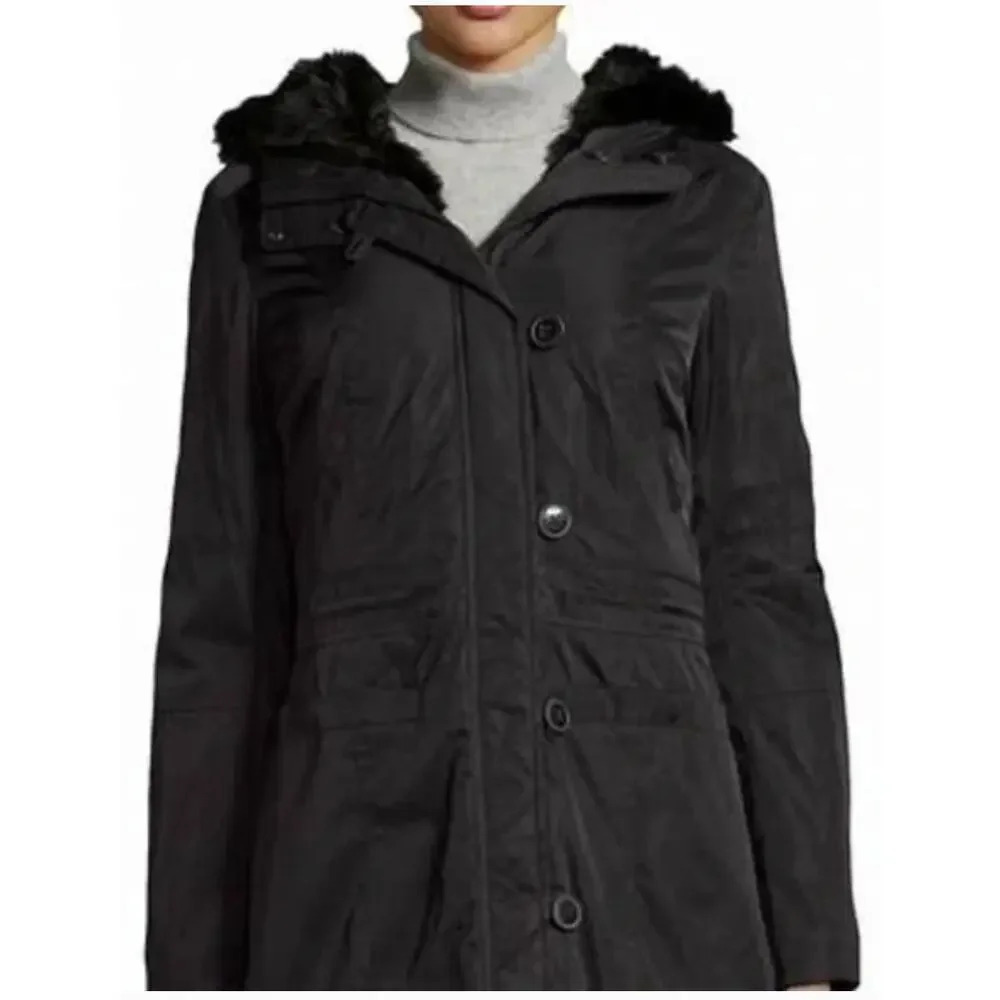 Marc New York‎ by Andrew Marc Faux Fur Lined Hooded Parka